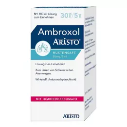 AMBROXOL Aristo hostesaft 30 mg/5 ml oppløsning for oral bruk, 100 ml