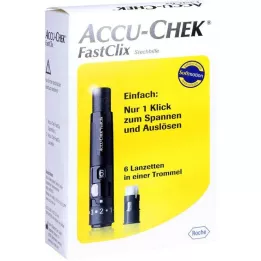ACCU-CHEK FastClix blodprøvetaking modell II, 1 stk