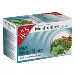 H&amp;S Mate Mint Filter Bag, 20 stk