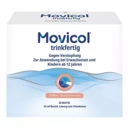 MOVICOL drikkeklar 25 ml poseoppløsning for oral bruk, 30 stk