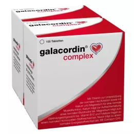 GALACORDIN komplekse tabletter, 200 stk