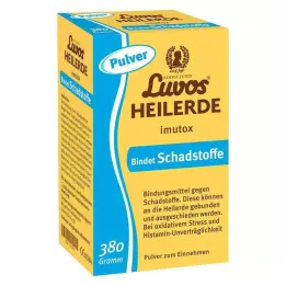 LUVOS Imutox-pulver med helbredende leire, 380 g