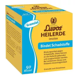 LUVOS Healing Clay imutox Granulat, 50 stk