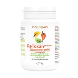 PLANTOCAPS ReToxan komplekse kapsler, 60 stk