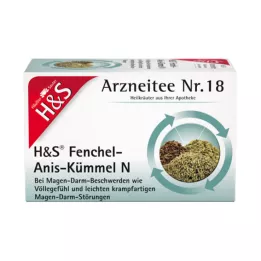 H&S Fennikel-anis-karve N Filterposer, 20X2,0 g