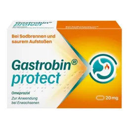 Gastrobin protect 20 mg harde kapsler, 14 stk