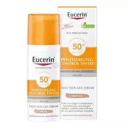 Eucerin Sol CC Cream Tonet Medium LSF 50+, 50 ml