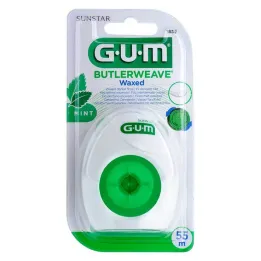 GUM Butlerweave vokset tanntråd mint, 1 stk