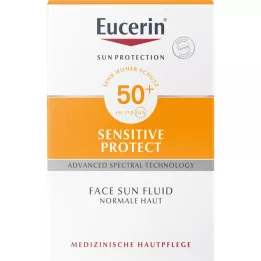 Eucerin Solbeskyttelse Matting Sun Fluid LSF 50+, 50 ml