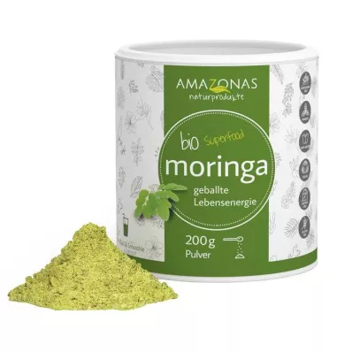 MORINGA 100 % organisk pulver rent 200 g pulver, 200 g MORINGA 100 % organisk pulver rent 200 g pulver, 200 g