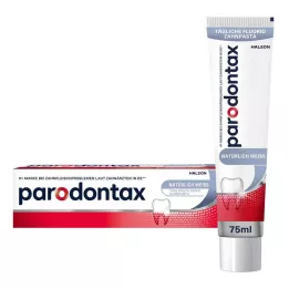 PARODONTAX naturlig hvit tannkrem, 75 ml