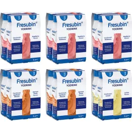 FRESUBIN YoDrink blandet kartong, 24X200 ml