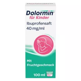 DOLORMIN for barn Ibuprofensirup 40 mg/ml suspensjon, 100 ml