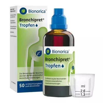 BRONCHIPRET Dråper, 50 ml BRONCHIPRET Dråper, 50 ml