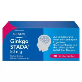 Ginkgo STADA 80 mg filmdrasjerte tabletter, 30 stk