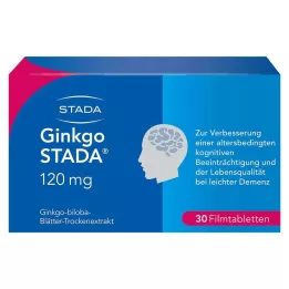 GINKGO STADA 120 mg filmdrasjerte tabletter, 30 stk