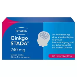 GINKGO STADA 240 mg filmbelagte tabletter, 30 stk