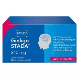 GINKGO STADA 240 mg filmdrasjerte tabletter, 60 stk