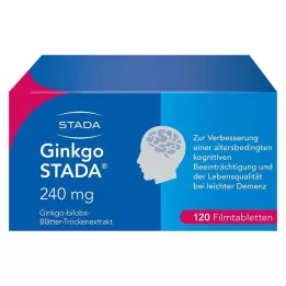 GINKGO STADA 240 mg filmdrasjerte tabletter, 120 stk