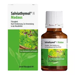 SALVIATHYMOL N Madaus dråper, 20 ml