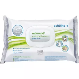 MIKROZID universalservietter premium 100 stk. Overflate, 1 stk