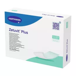 ZETUVIT pluss ekstra -Strong sugekomspr.steril 15x20 cm, 10 stk
