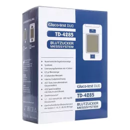 Gluco Test Duo Blood Glukose Meter Starter Set MMOL / L, 1 stk