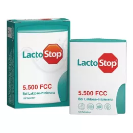 LACTOSTOP 5500 FCC Tabletter klikkdispenser, 120 stk