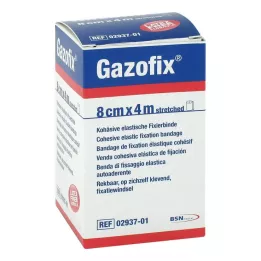 GAZOFIX Fixing Bandage Cohesive 8 Cmx4 M, 1 stk