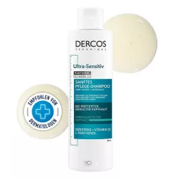 VICHY DERCOS ultrasensitiv sjampo for fet hodebunn, 200 ml
