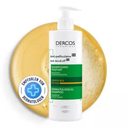 Vichy Dercos Anti-Dandruff Care Shampoo for tørt hår, 390 ml