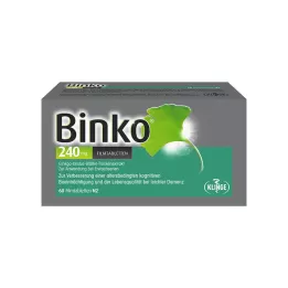 BINKO 240 mg filmdrasjerte tabletter, 60 stk