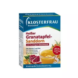 KLOSTERFRAU Broncholind varm granateplesandte, 10X15 g