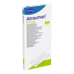 ATRAUMAN Silikonsterile 10x20 cm kompresser, 10 stk
