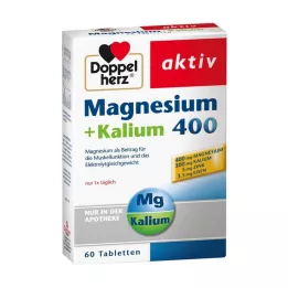 DOPPELHERZ Magnesium+Kaliumtabletter, 60 stk