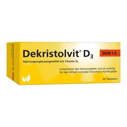 DEKRISTOLVIT D3 5600 IE tabletter, 60 stk