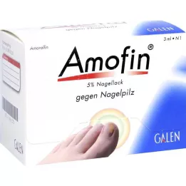 AMOFIN 5 % neglelakk, 3 ml