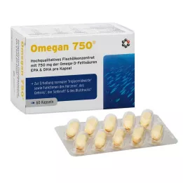 OMEGAN 750 myke kapsler, 60 stk