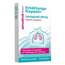 sinulind® Forkjølelseskapsler, 20 kapsler