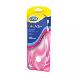 Scholl Gelactiv Insole for Flat Shoes, 1x2 stk