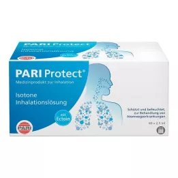 PARI ProtECT inhalasjonsløsning med Ectoin-ampuller, 60X2,5 ml