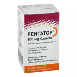 PENTATOP 100 mg kapsler, harde kapsler, 50 stk