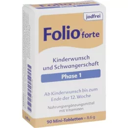 FOLIO 1 Forte Jod -Free Film -Coated Tablets, 90 stk