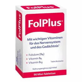FOLPLUS Filmdrasjerte tabletter, 90 stk