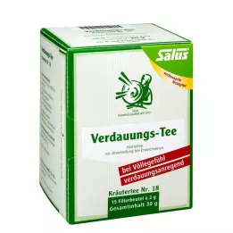 VERDAUUNGS-TEE Urtete nr.18 Salus Filterposer, 15 stk