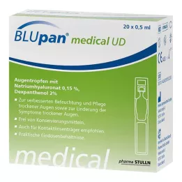 BLUPAN medisinske UD øyedråper, 20X0,5 ml