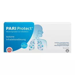 PARI ProtECT inhalasjonsløsning med Ectoin-ampuller, 10X2,5 ml