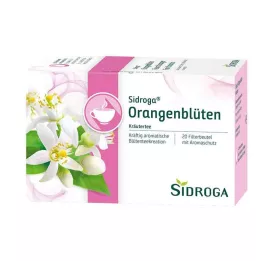 SIDROGA Filterposer med appelsinblomstte, 20X1,2 g