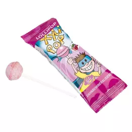 MIRADENT XyliPOP Lolli Tannpleie Lollipop Jordbær, 1X6 g