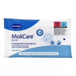 MOLICARE SKIN Vaskehansker, 8 stk